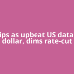 Gold slips as upbeat US data boosts dollar, dims rate-cut