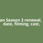 Landman Season 3 renewal, release date, filming, cast,