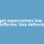 Budget expectations low, says Jefferies; lists defence