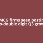 FMCG firms seen posting mid-to-double digit Q3 growth as