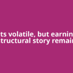 Markets volatile, but earnings and structural story remain
