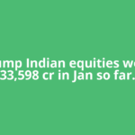 FPIs dump Indian equities worth Rs 33,598 cr in Jan so far.