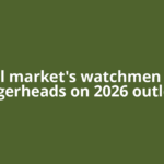 Oil market's watchmen at loggerheads on 2026 outlook