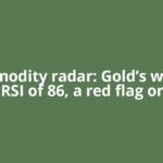 Commodity radar: Gold’s weekly RSI of 86, a red flag or