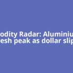 Commodity Radar: Aluminium hits fresh peak as dollar slips