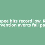 Rupee hits record low, RBI intervention averts fall past 92