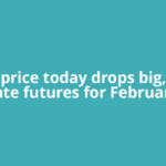 Gold price today drops big, Gold rate futures for February