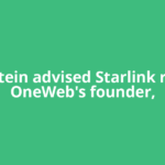 Epstein advised Starlink rival OneWeb's founder,