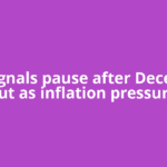 RBI signals pause after December cut as inflation pressure