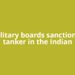 US military boards sanctioned oil tanker in the Indian
