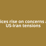 Oil prices rise on concerns about US-Iran tensions