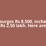 Silver surges Rs 8,500, inches near Rs 2.50 lakh. Here are