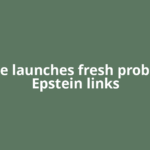 France launches fresh probe into Epstein links