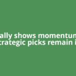 PSU rally shows momentum, but strategic picks remain in