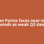 Asian Paints faces near-term headwinds as weak Q3 dampens