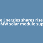 Waaree Energies shares rise 2% on 500MW solar module supply