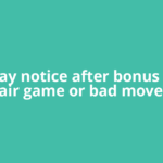 One-day notice after bonus pay — fair game or bad move?