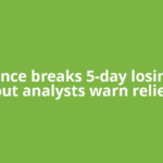 IT bounce breaks 5-day losing run, but analysts warn relief