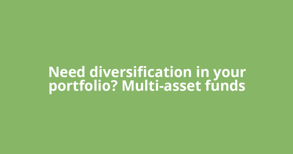 Need diversification in your portfolio? Multi-asset funds