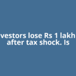 ITC investors lose Rs 1 lakh crore after tax shock. Is