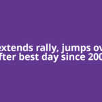 Gold extends rally, jumps over 2% after best day since 2008