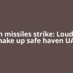 Iranian missiles strike: Loud blasts shake up safe haven UAE