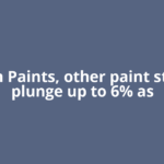 Asian Paints, other paint stocks plunge up to 6% as