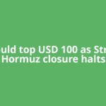 Oil could top USD 100 as Strait of Hormuz closure halts