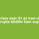 Oil rises over $1 as Iran crisis disrupts Middle East supply