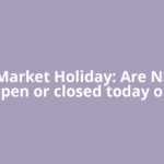 Stock Market Holiday: Are NSE, BSE open or closed today on