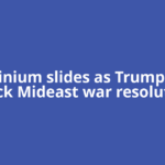 Aluminium slides as Trump vows quick Mideast war resolution
