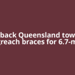 Outback Queensland town of Longreach braces for 6.7-metre