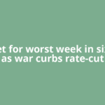 Gold set for worst week in six years as war curbs rate-cut