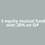 These 5 equity mutual funds lose over 20% on SIP