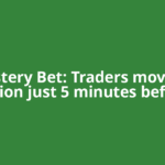 Mystery Bet: Traders move $2 billion just 5 minutes before