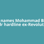 Iran names Mohammad Baqer Zolqadr hardline ex-Revolutionary