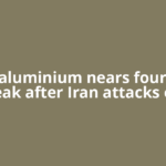 LME aluminium nears four year peak after Iran attacks on