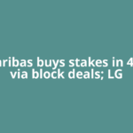 BNP Paribas buys stakes in 4 stocks via block deals; LG