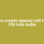 Japan to create special cell to push FDI into India