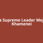 Iran's Supreme Leader Mojtaba Khamenei