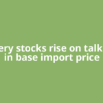 Jewellery stocks rise on talk of cut in base import price