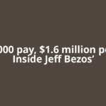 $80,000 pay, $1.6 million perks: Inside Jeff Bezos’