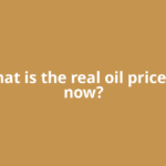 So what is the real oil price right now?