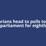 Bulgarians head to polls to elect parliament for eighth