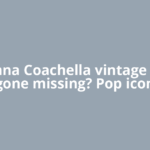 Madonna Coachella vintage outfits gone missing? Pop icon