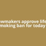 UK lawmakers approve lifetime smoking ban for today's
