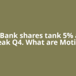 Axis Bank shares tank 5% after weak Q4. What are Motilal