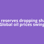 US oil reserves dropping sharply? Global oil prices swing