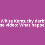 Great White Kentucky derby 2026 horse video: What happened