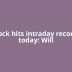 MU stock hits intraday record high today: Will